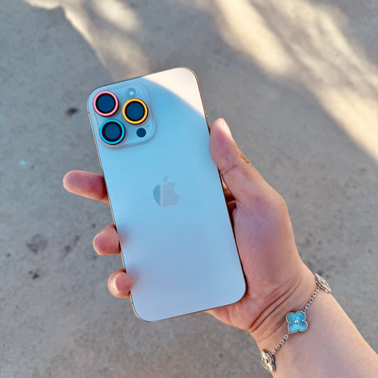 Aesthetic Aura iPhone Camera Lens Protector