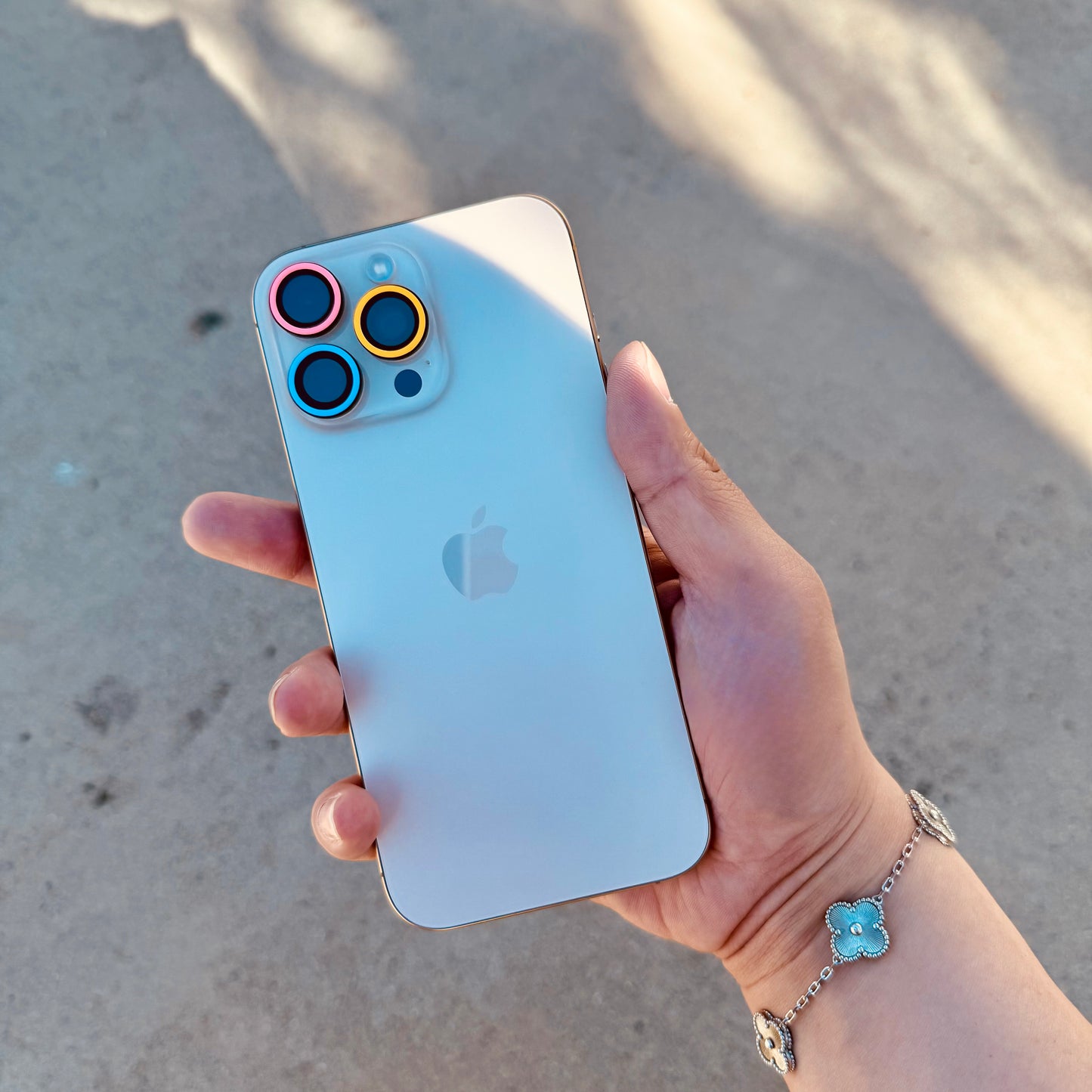 Aesthetic Aura iPhone Camera Lens Protector