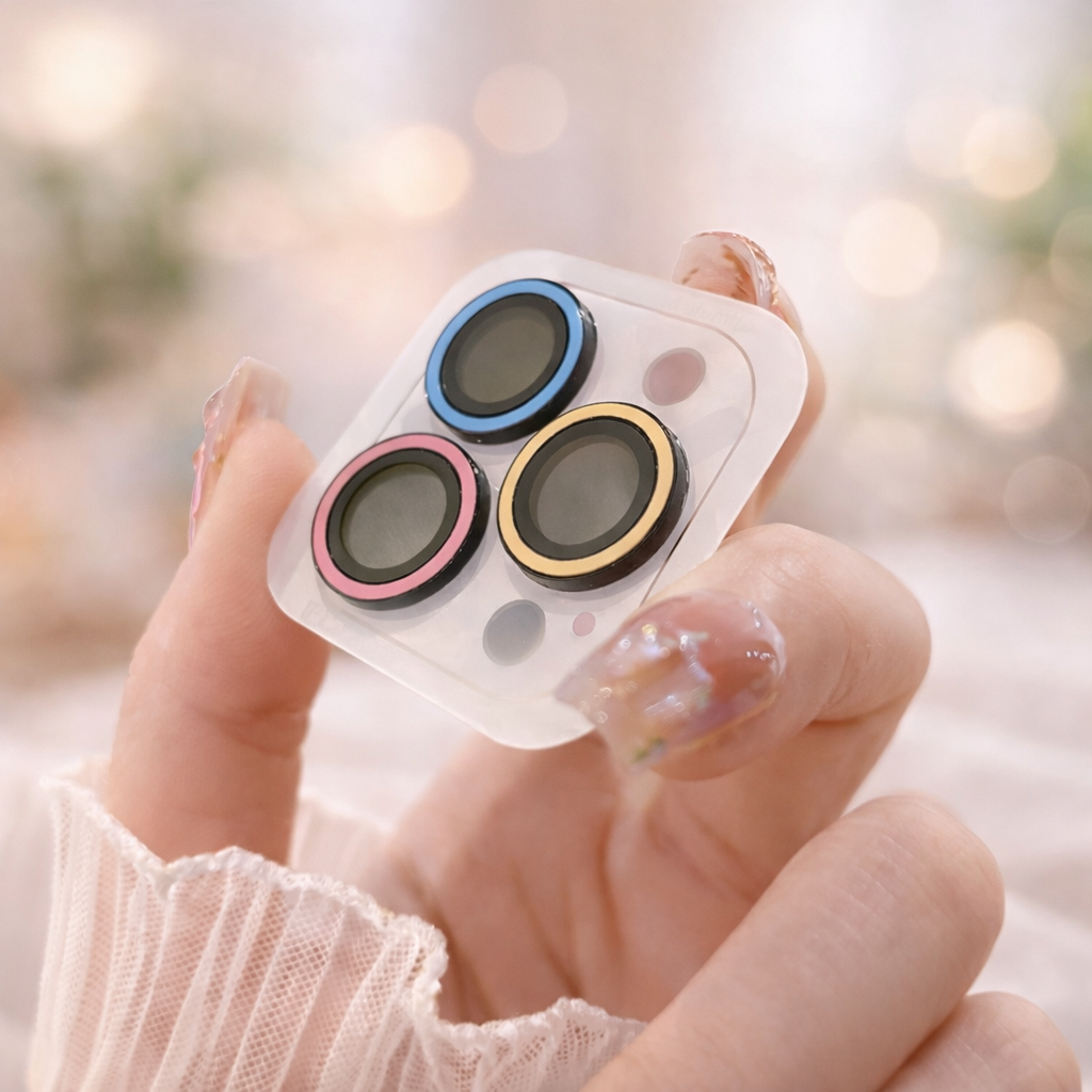 Aesthetic Aura iPhone Camera Lens Protector