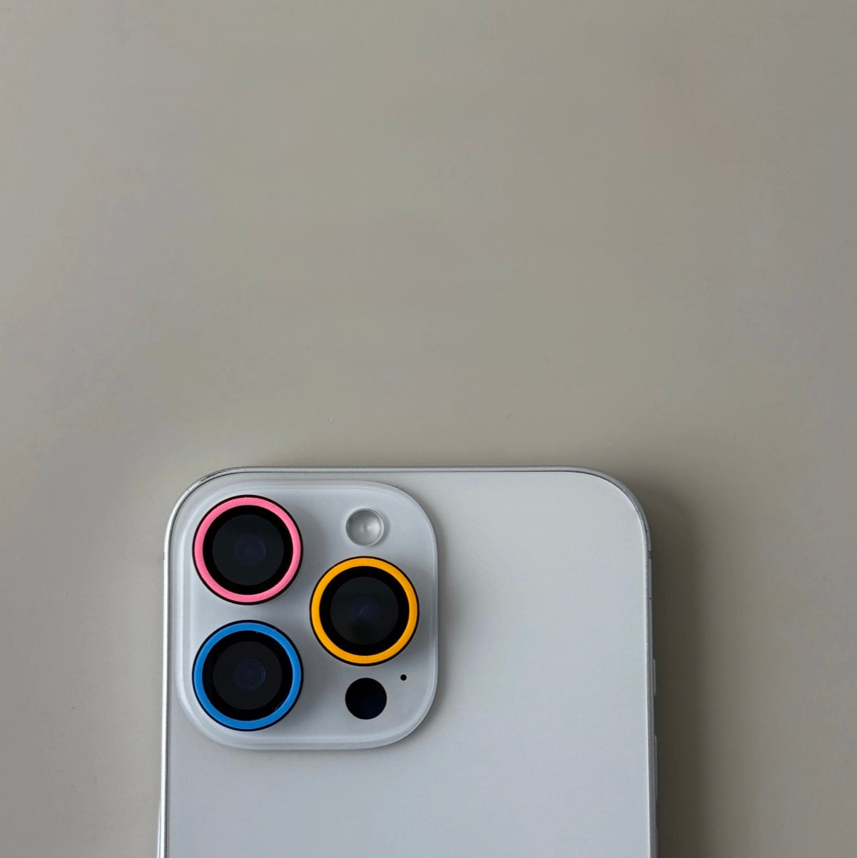 Aesthetic Aura iPhone Camera Lens Protector