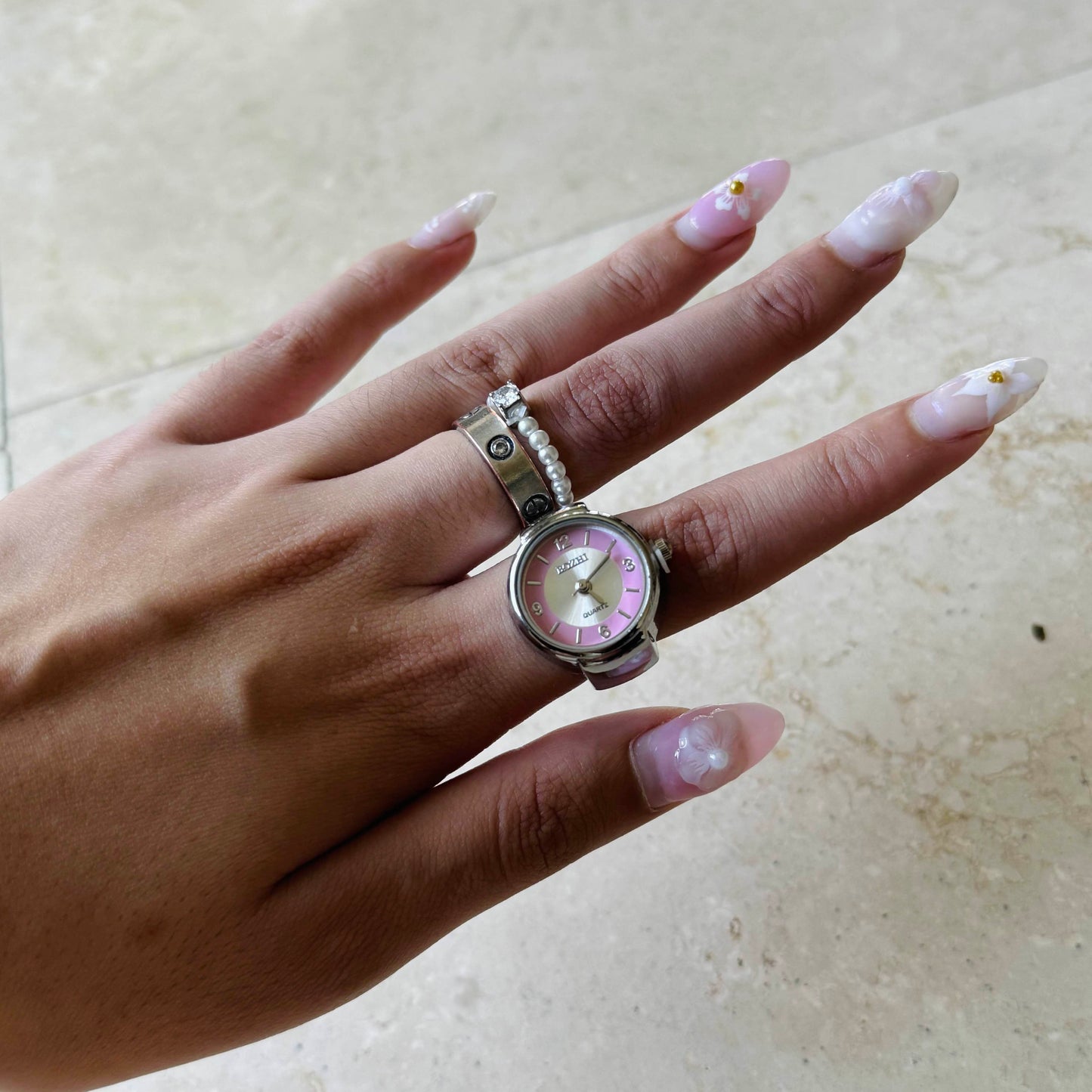 Mini Vintage Ring Watch